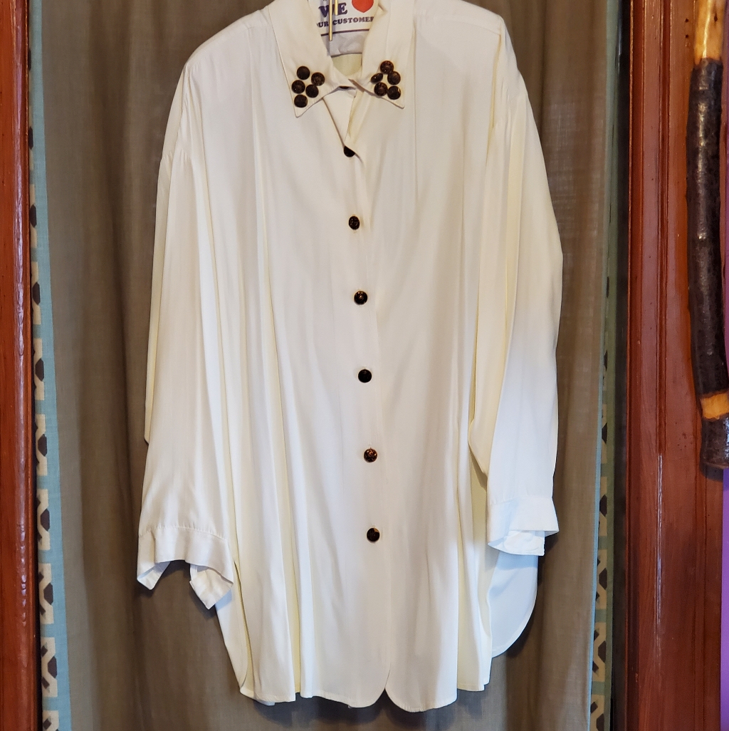 Vintage Womans Blouse Size 2x